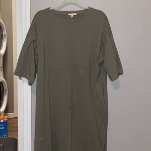 Oversized tshirt dress